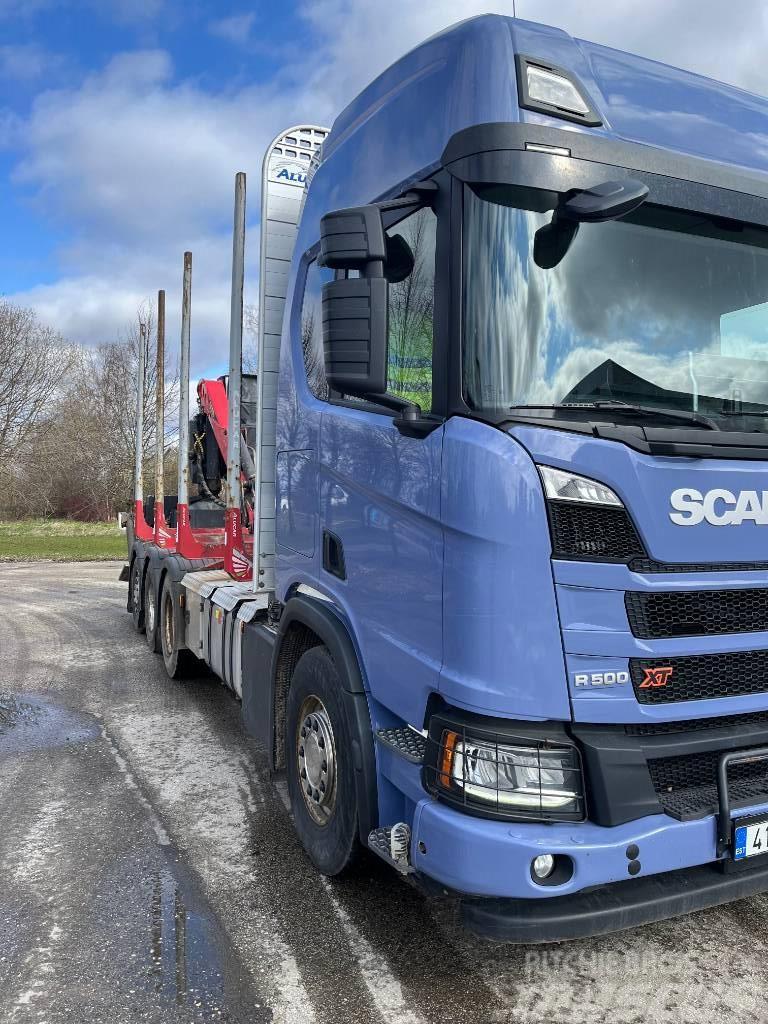 Scania R 500 Nákladné vozidlá na prepravu dreva