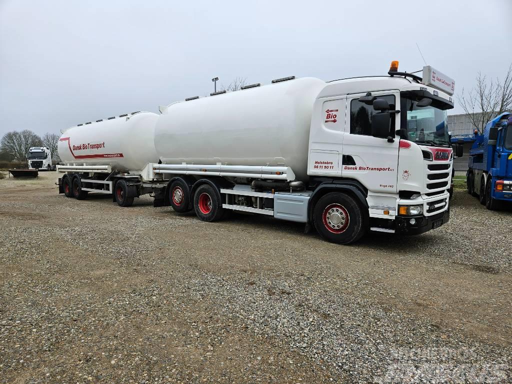 Scania R520 6x2 //V8// Silo - Pellets // 26.000 liter Cisternové nákladné vozidlá