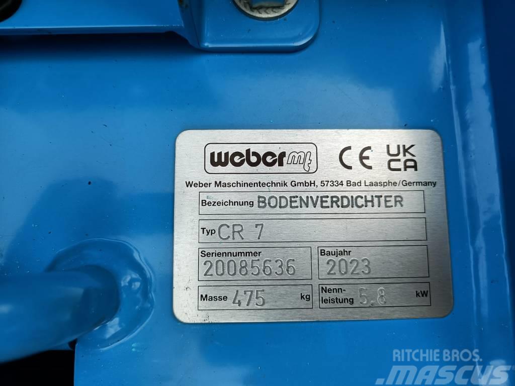 Weber CR7 Hatz Vibračné zhutňovače
