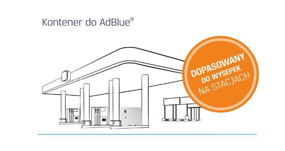 Swimer Kontener do sprzedaży AdBlue 3000L z laminatu Obytné kontajnery
