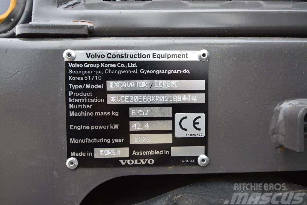 Volvo ECR 88 D Pro Midi rýpadlá 7 t - 12 t