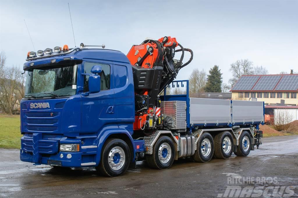 Scania R 490 Autožeriavy, hydraulické ruky