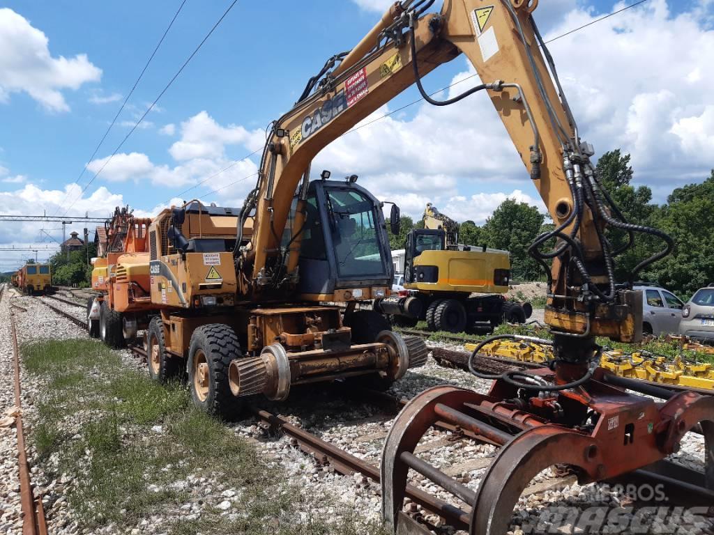 CASE 788 SR Rail Road Excavator Dvojcestné rýpadlá