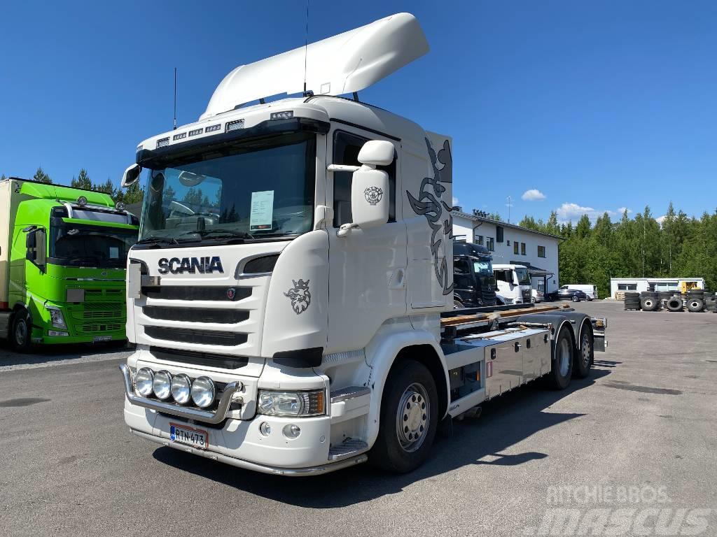 Scania R490 6x2*4 Nosiče kontajnerov/Prepravníky kontajnerov