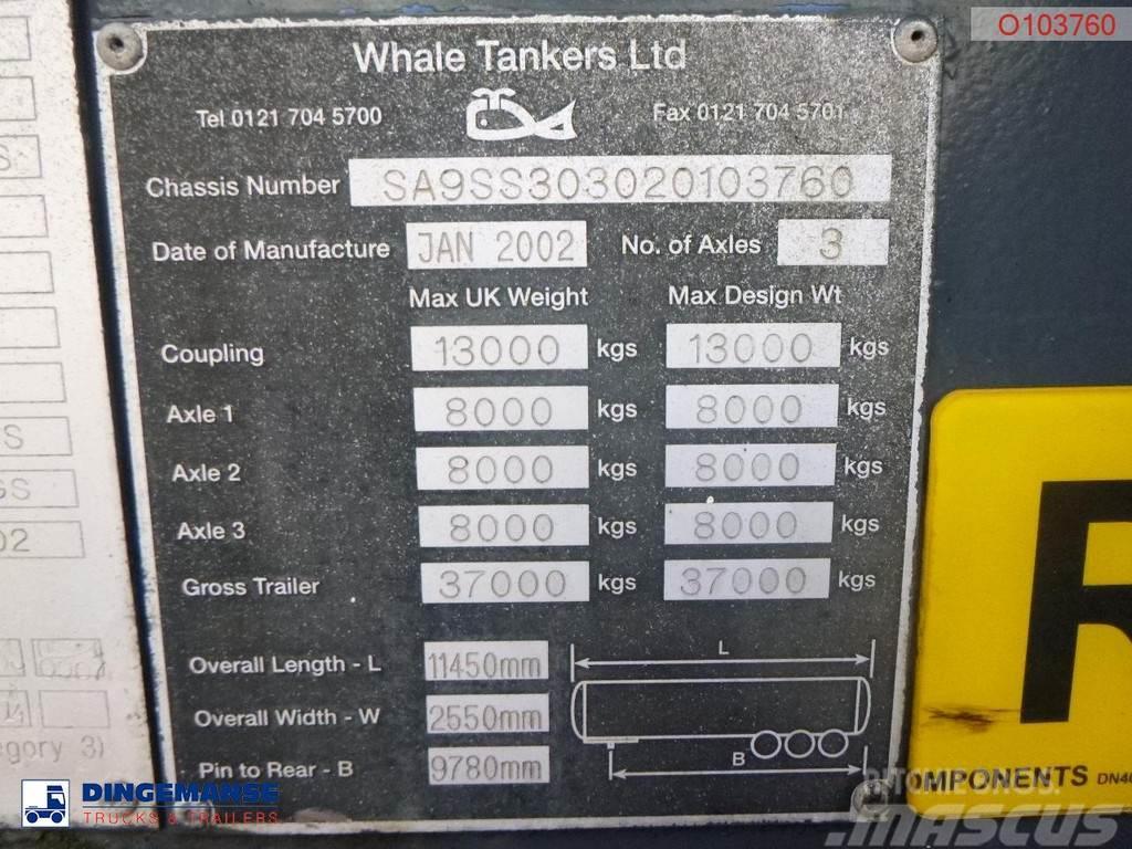  WHALE Vacuum tank inox 30 m3 / 1 comp + pump Vysávače