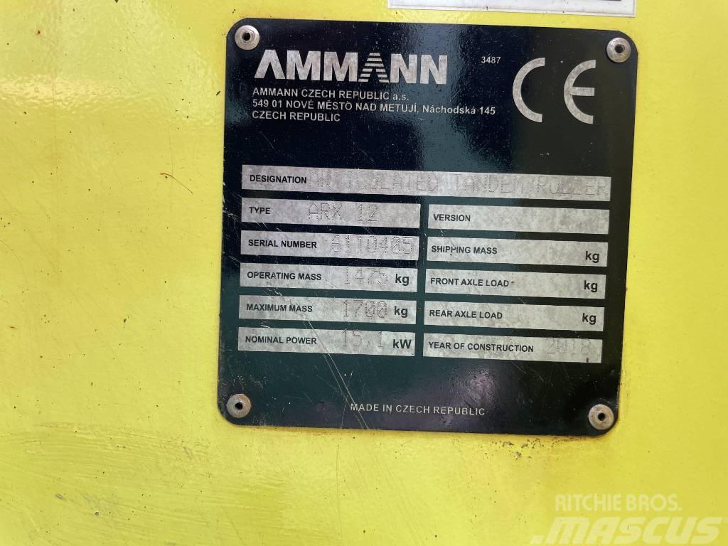 Ammann ARX 12 Tandemové valce