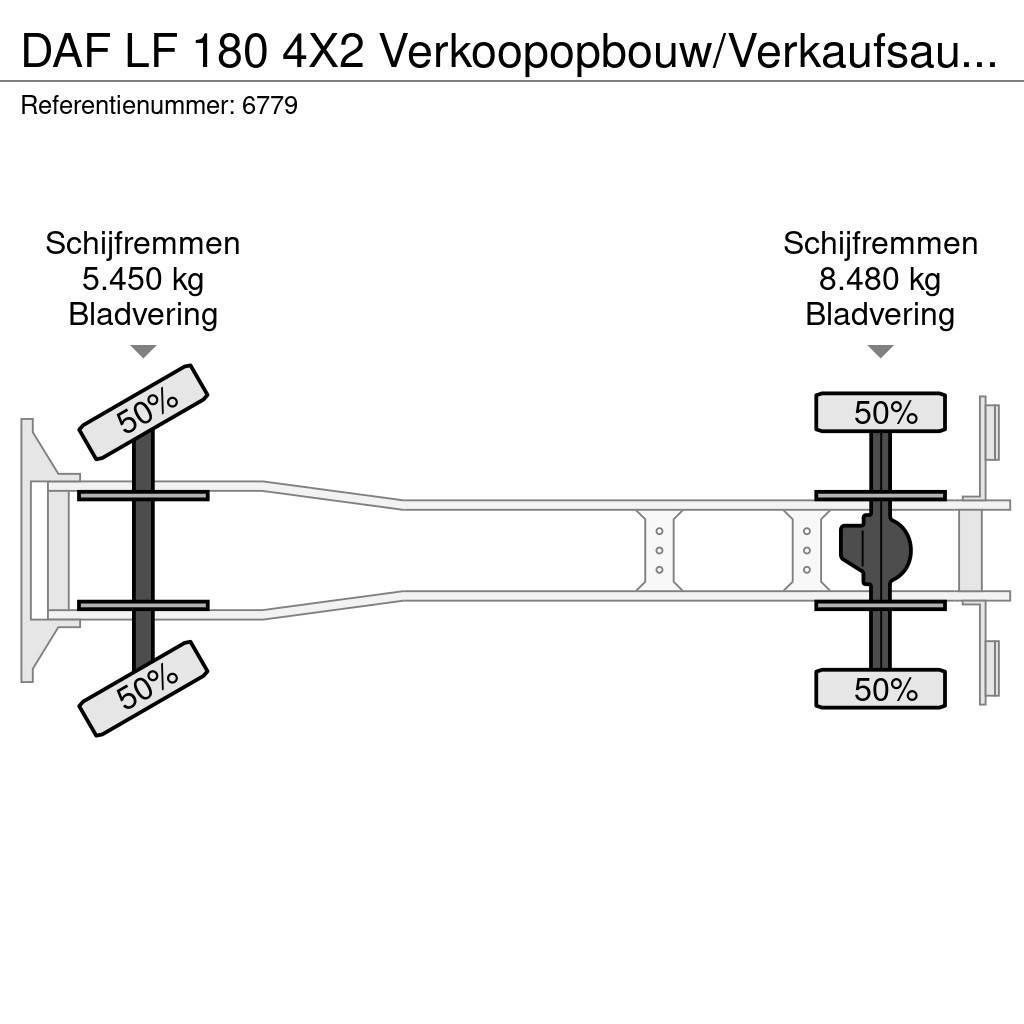 DAF LF 180 4X2 Verkoopopbouw/Verkaufsaufbau +Koeling H Ďalšie nákladné vozidlá