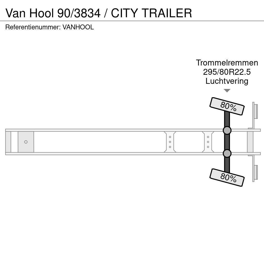 Van Hool 90/3834 / CITY TRAILER Skriňové návesy