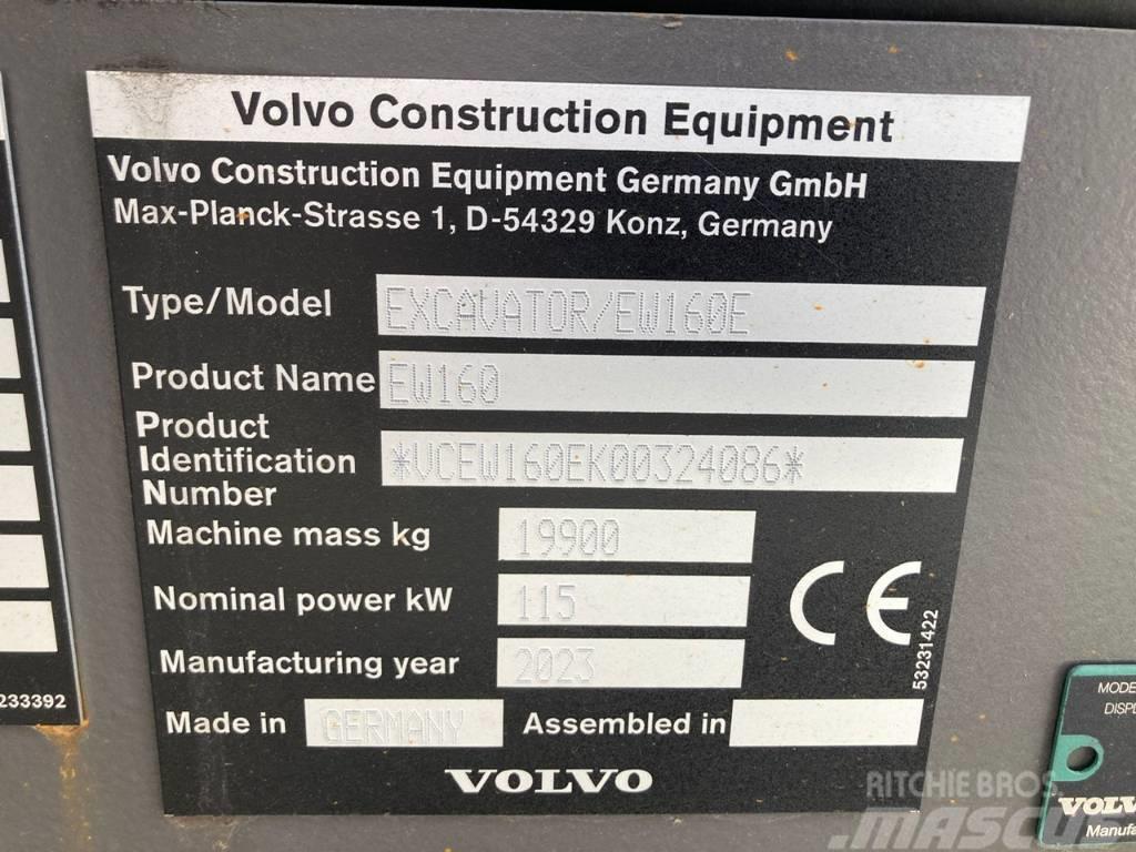 Volvo EW 160 E Kolesové rýpadlá