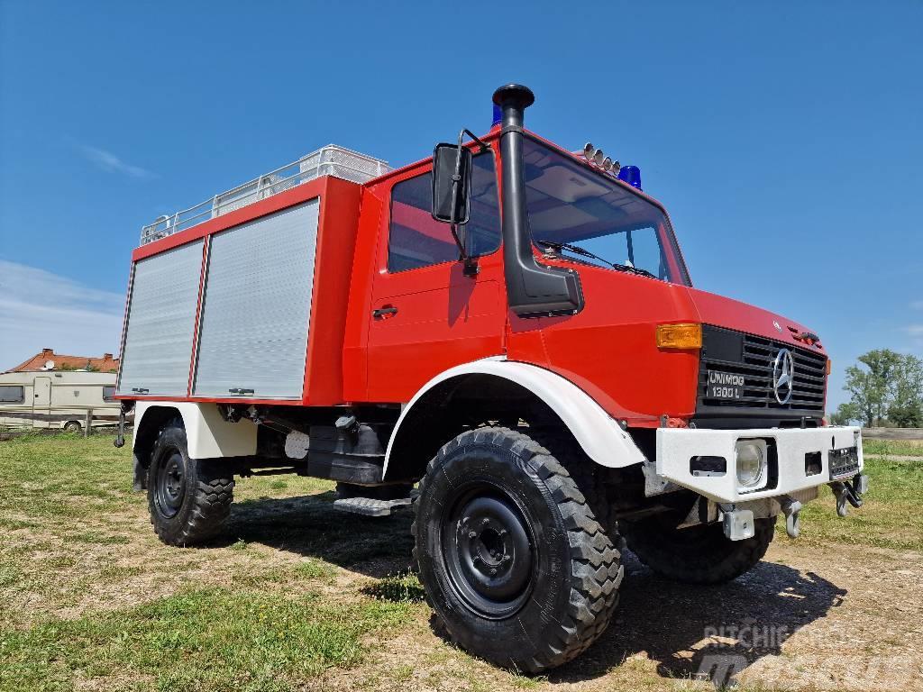 Mercedes-Benz Unimog U1300L Turbo Feuerwehr Vyslobodzovacie vozidlá
