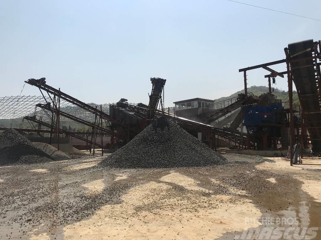 Kinglink 100 tph stone crushing production plant Linky na spracovanie kameniva