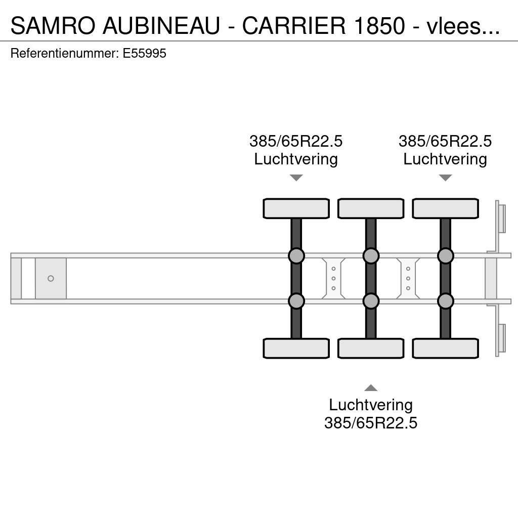 Samro AUBINEAU - CARRIER 1850 - vlees/viande/meat/fleisc Chladiarenské návesy