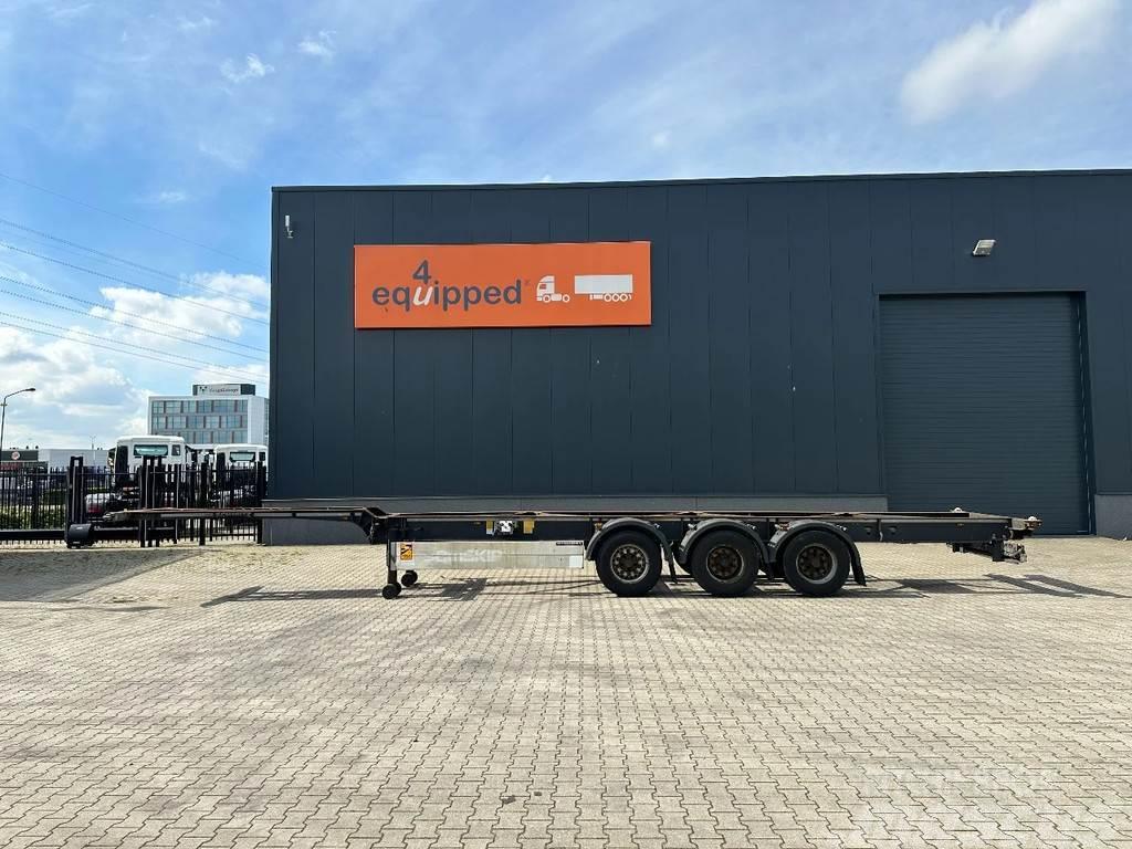 Schmitz Cargobull 45FT HC, empty weight: 4.240kg, BPW+drum, NL-chass Kontajnerové návesy