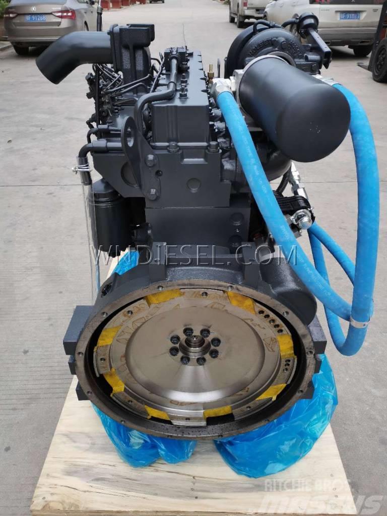 Komatsu Diesel Engine New Komatsu SAA6d114 Water-Cooled Naftové generátory