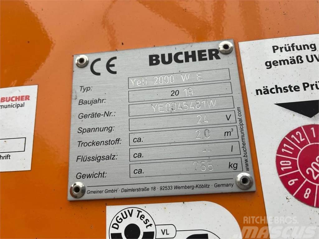 Bucher Gmeiner Streuer Streuautomat Yeti 2000 W E Ďalšie komunálne stroje