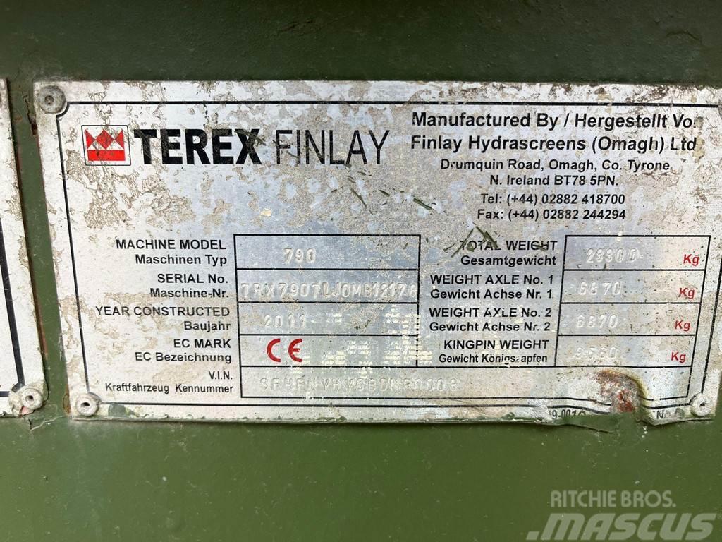 Terex Finlay 790 SCREENER PRODUCTIVITY UP TO 250 ton/h - Triedičky