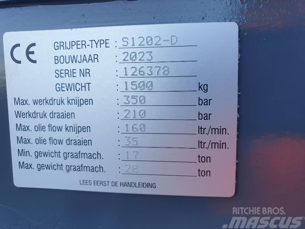 Zijtveld Sorting Grapple S1202-D CW40 Drapáky