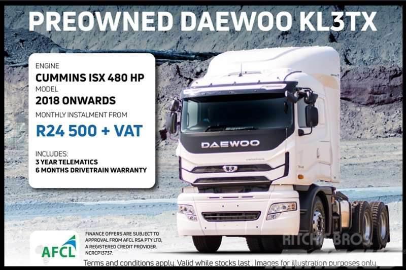 Daewoo KL3TX Ďalšie nákladné vozidlá