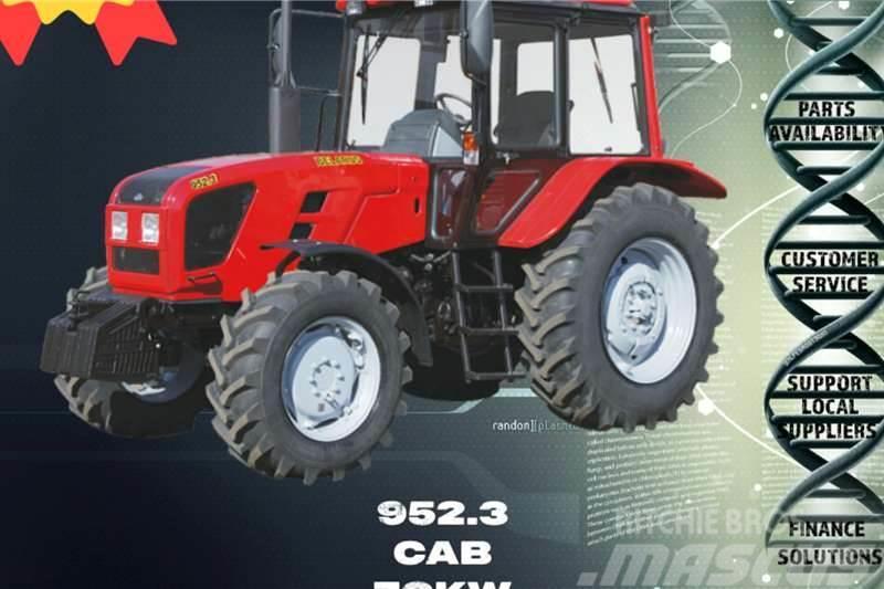 Belarus 952.3 4wd cab tractors (70kw) Traktory