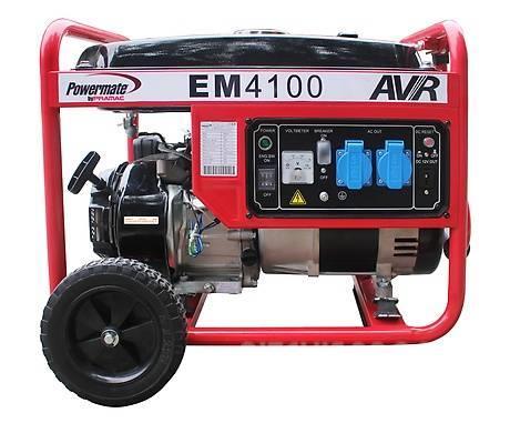  Powermate by Pramac EM4100 Benzínové generátory