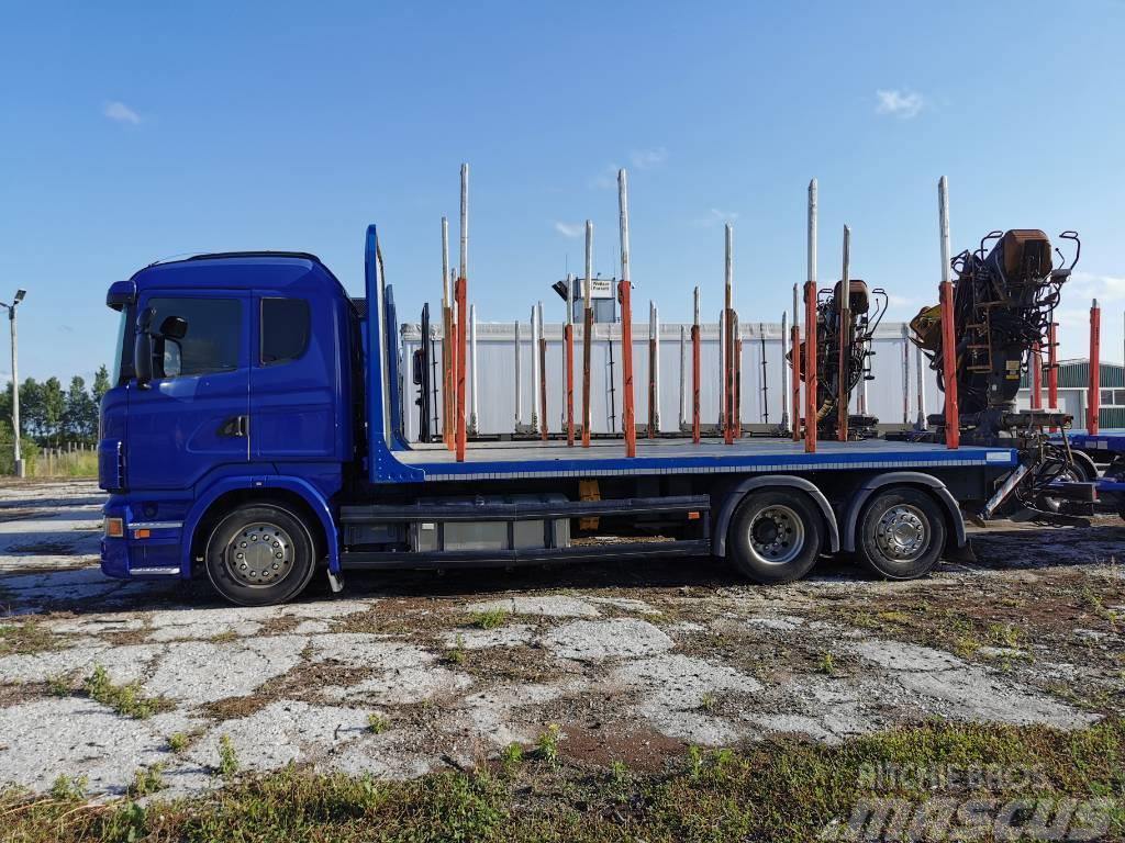 Scania R 480 Nákladné vozidlá na prepravu dreva