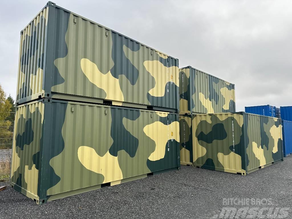  Sjöfartscontainer nya 20fots Camouflage Container Prepravné kontajnery