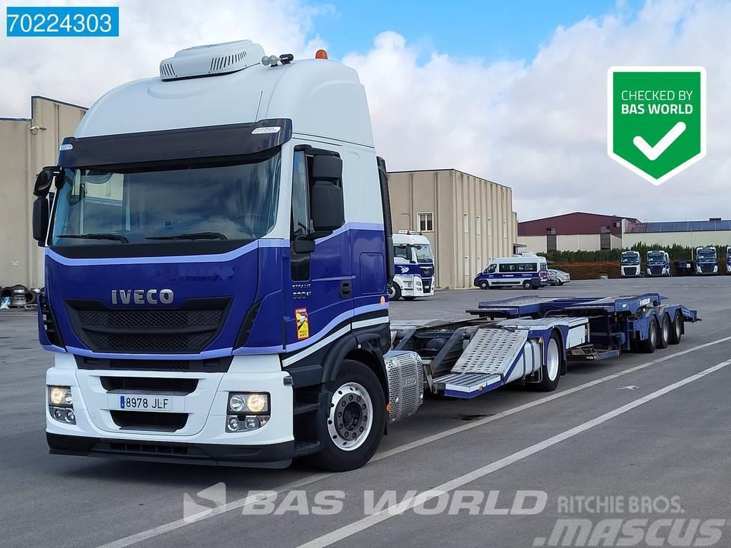 Iveco Stralis 500 4X2 ROLFO Truck transporter Standklima Nákladní vozidlá na prepravu automobilov