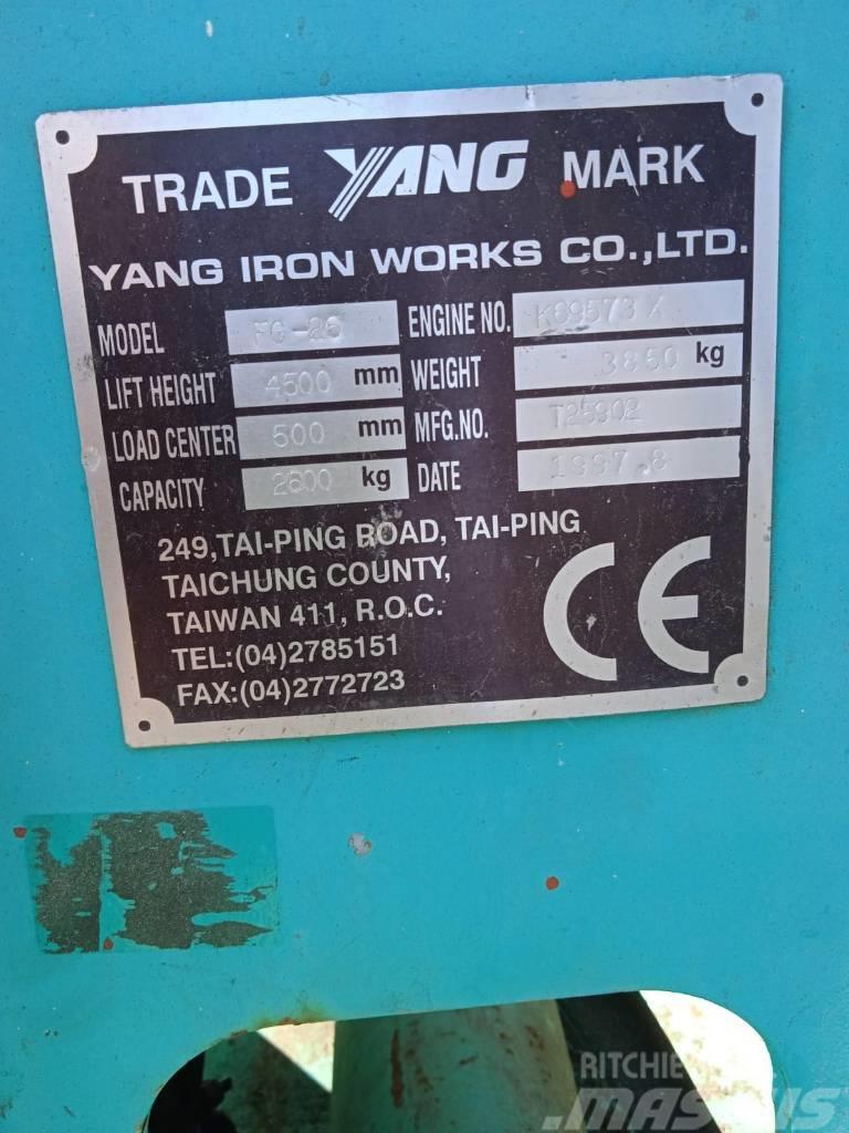 Yang FG20 LPG vozíky