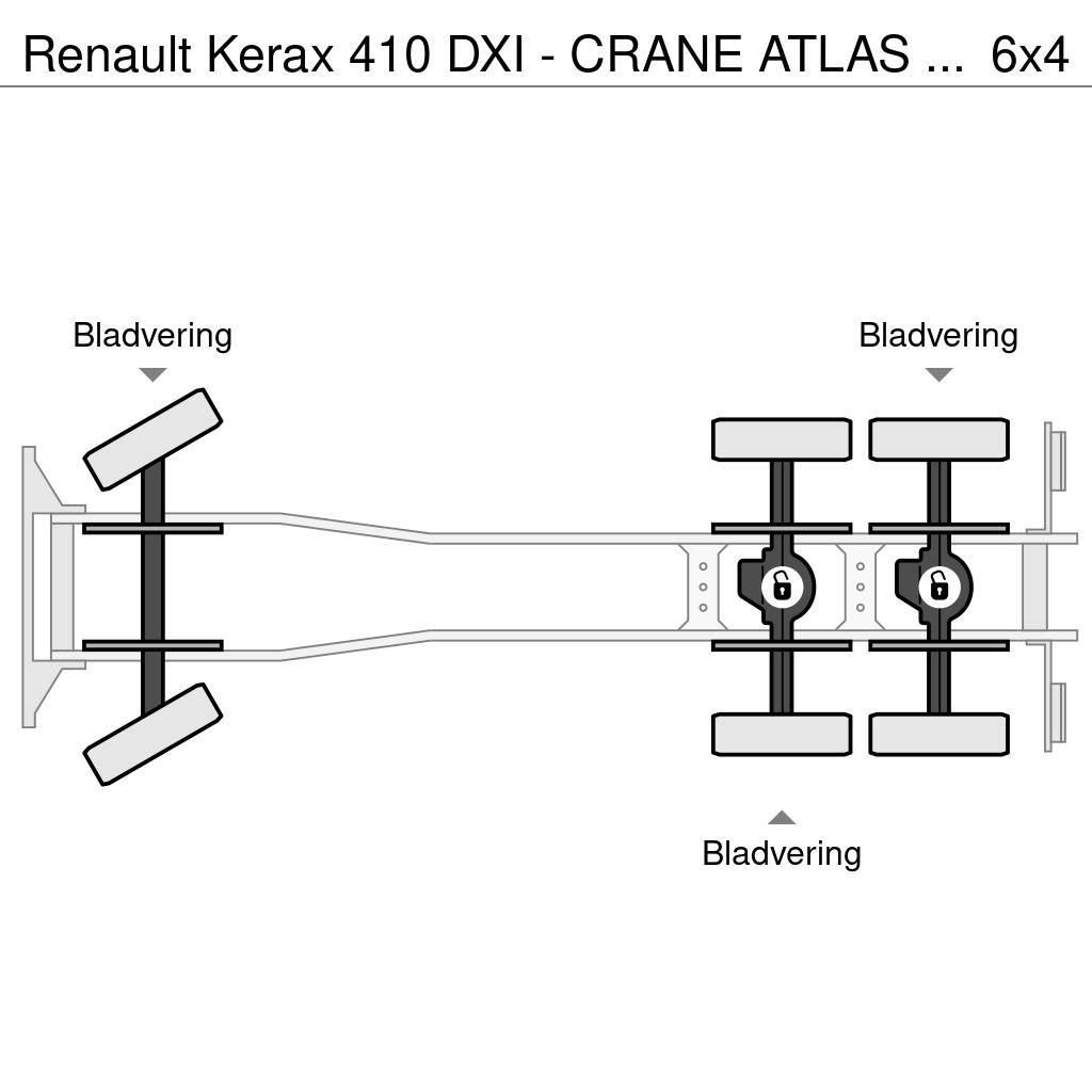 Renault Kerax 410 DXI - CRANE ATLAS 16T/M - 2 WAY TIPPER 6 Sklápače