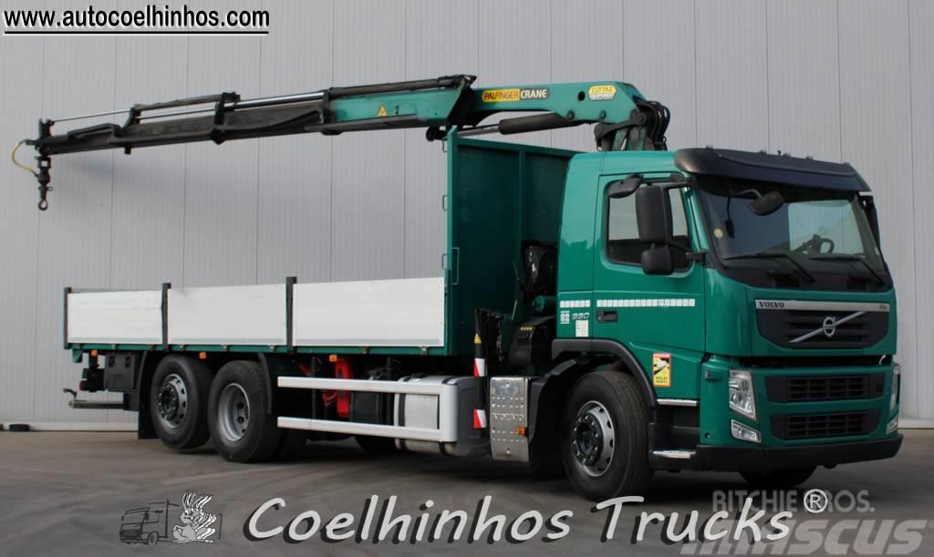 Volvo FM 330 + PK 16502 Plošinové nákladné automobily/nákladné automobily so sklápacími bočnicami