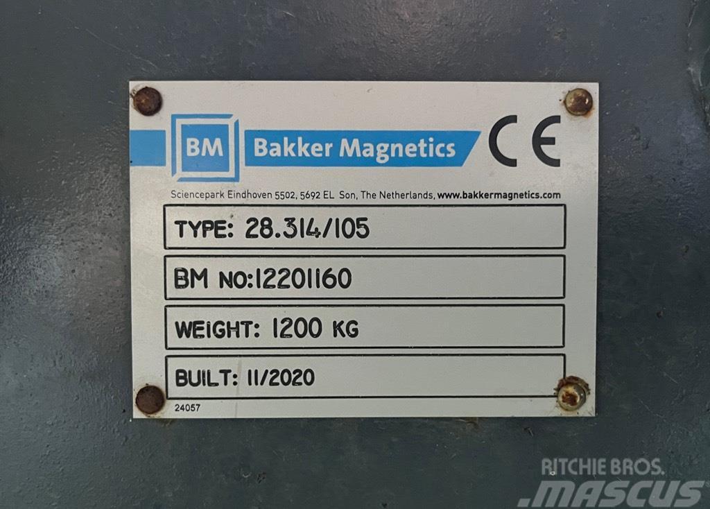 Bakker Magnetics 28.314/105 Triediace zariadenie