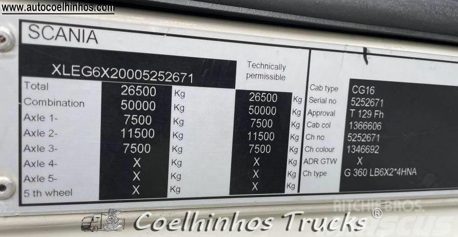 Scania G 360 Nákladné vozidlá bez nadstavby