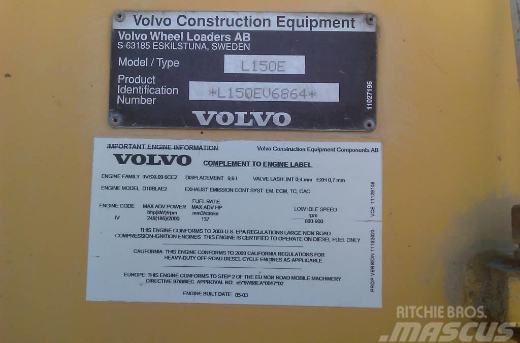 Volvo Wheel Loader L150E Kolesové nakladače