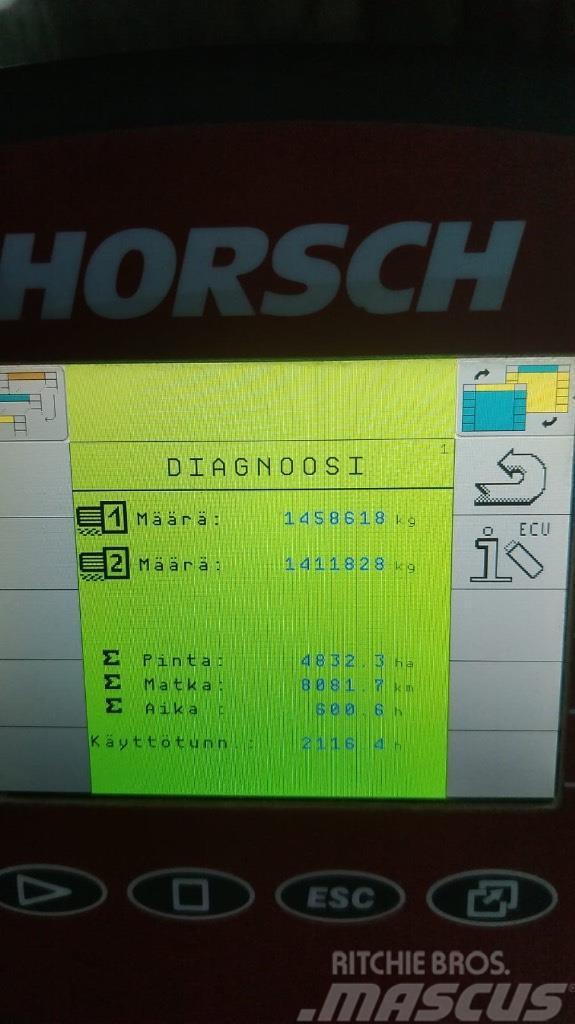 Horsch Pronto 6 DC PFF Mechanické sejačky