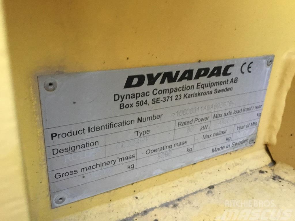 Dynapac CC 224 HF Tandemové valce