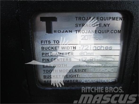 Trojan #796- 72 NEW TROJAN DITCHING BUCKET - KOMATSU PC2 Lopaty