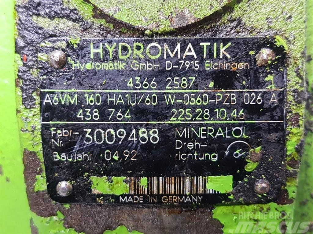 Hydromatik A6VM160HA1U/60W-R909438764-Drive motor/Fahrmotor Hydraulika