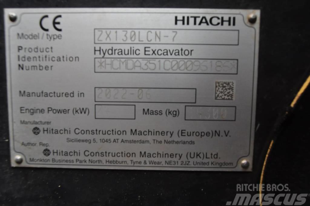 Hitachi ZX 130 LCN-7 Pásové rýpadlá