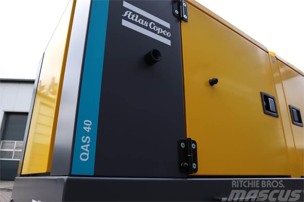 Atlas Copco QAS40 Valid inspection, *Guarantee! Diesel, 40 kVA Naftové generátory