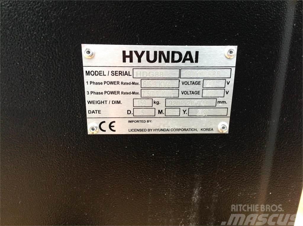 Hyundai Aggregaat HDG 88 Benzínové generátory