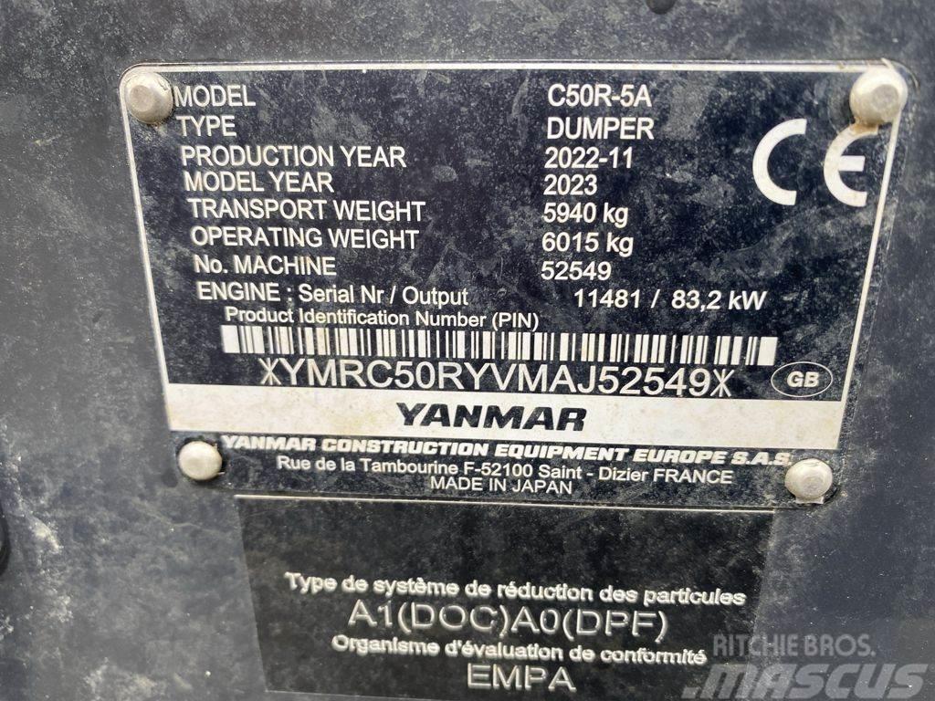 Yanmar YAN C50-5A Pásové sklápače