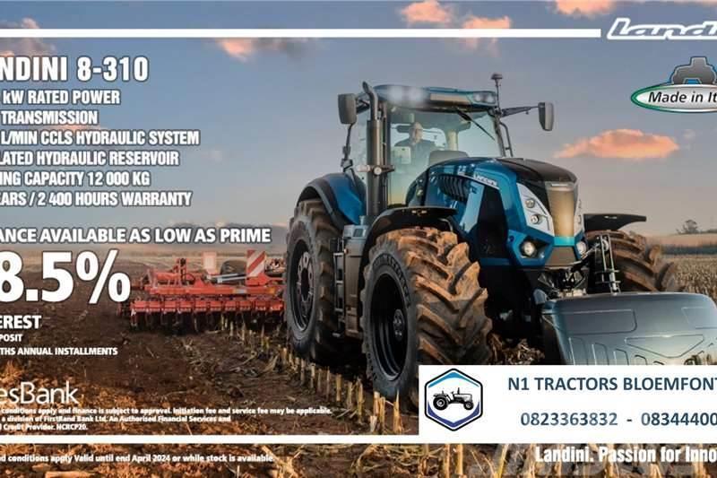 Landini PROMO - Landini 8-310 (215kW) Traktory