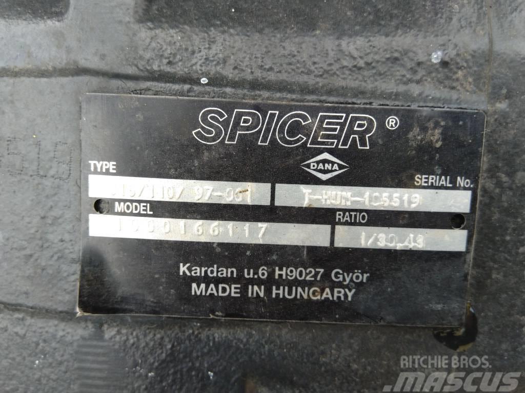 Spicer DANA 315/110/97-001 Model 1000166117 Neuson/Kramer Nápravy