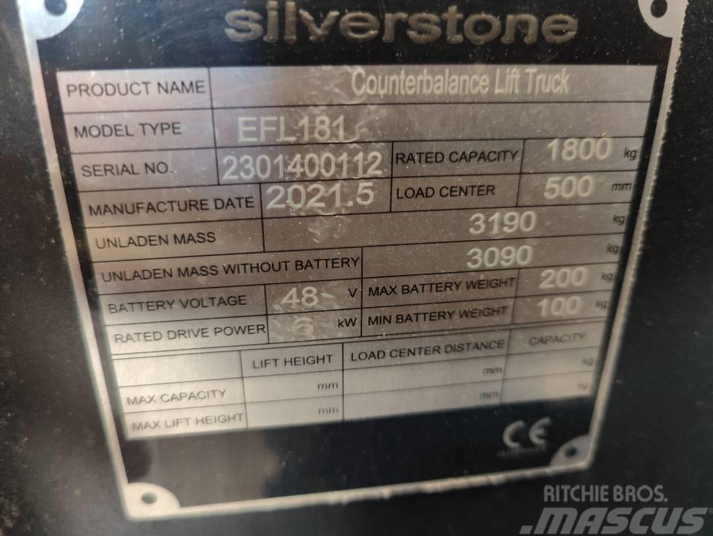 Silverstone EFL181  (RENT244) Akumulátorové vozíky