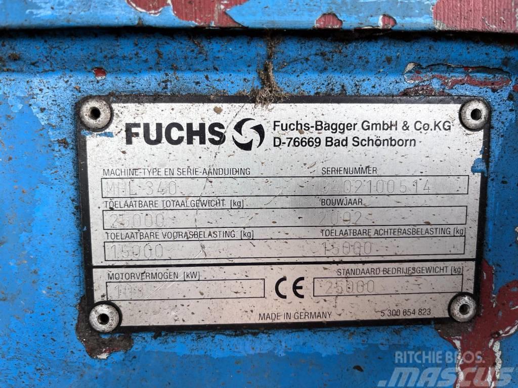 Fuchs MHL 340 Stroje pre manipuláciu s odpadom