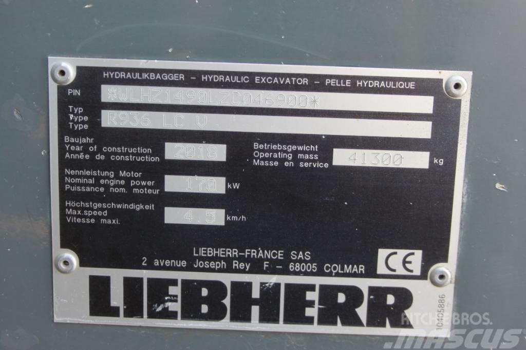 Liebherr R 936 LC Pásové rýpadlá