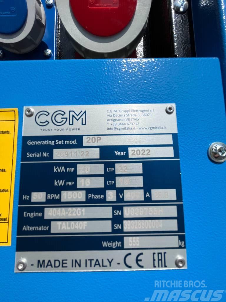 CGM 20P - Perkins 22 KVA generator Naftové generátory