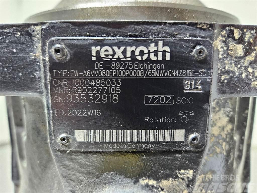 Wacker Neuson 1000485033-Rexroth A6VM080EP-Drive motor Hydraulika