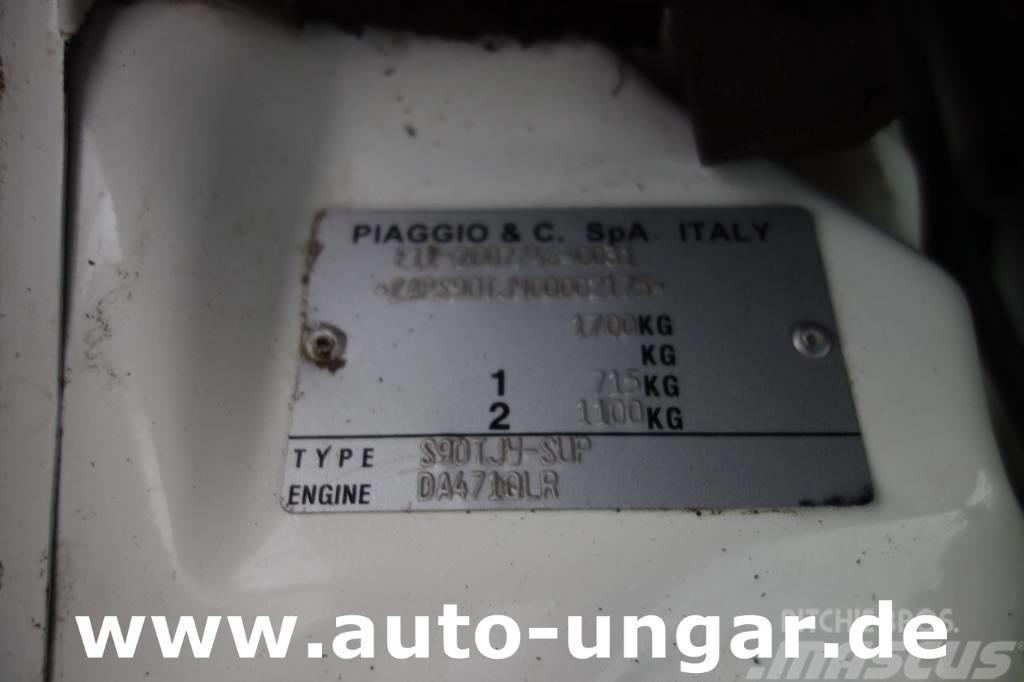 Piaggio Porter S90 Kipper 71PS  Euro 5 Benzin Motor Kommu Sklápacie dodávky