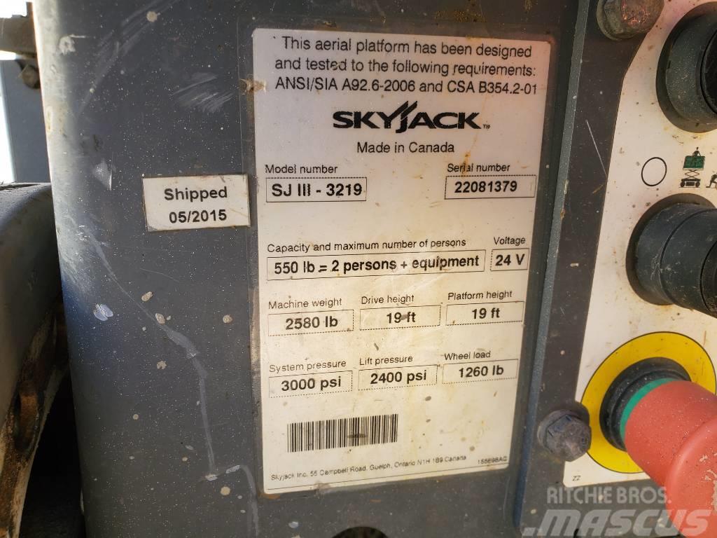 SkyJack SJ III 3219 Nožnicové zdvíhacie plošiny